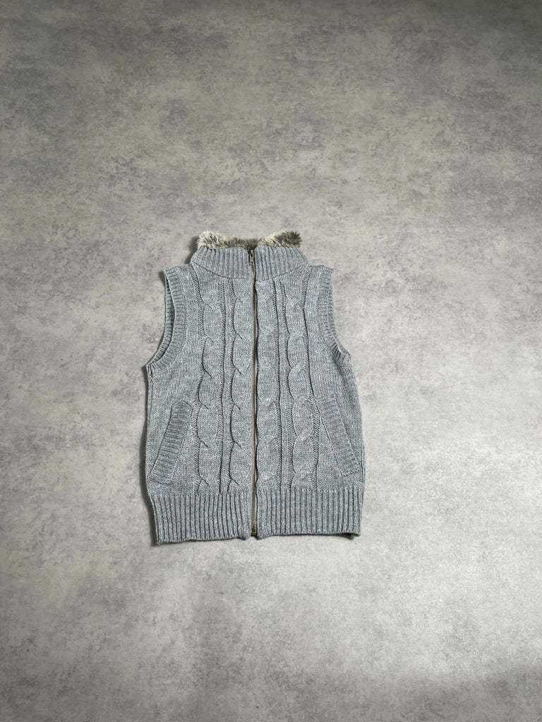 fur gilet (S)