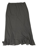 Lime Boho Tiered Skirt (M)