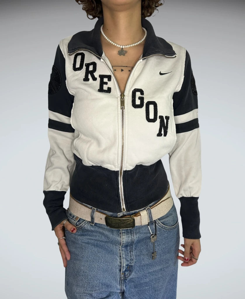 Sporty knit jacket