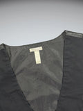 BB Bianco Classic Black Tailored Vest Women (L)