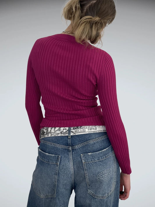 Pink sweater