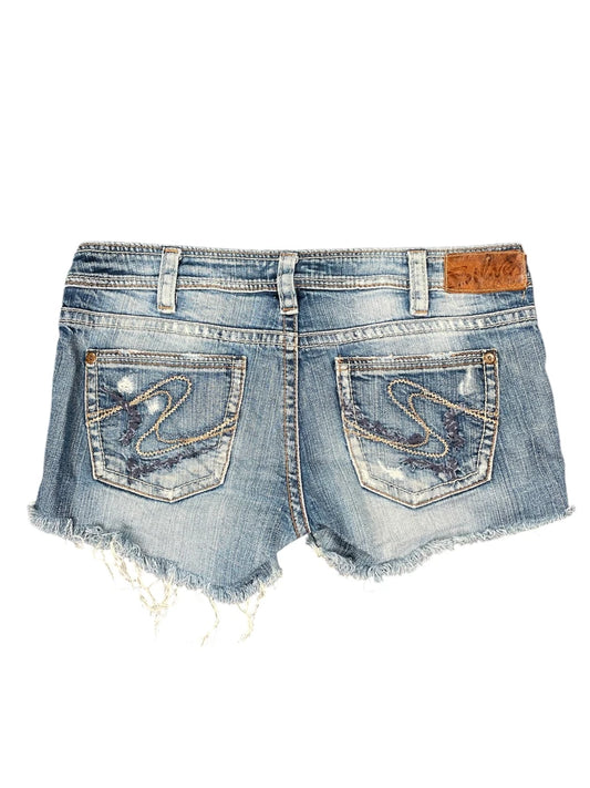 Silver Jeans Heavy Distressed Denim Hotpants (XXL)