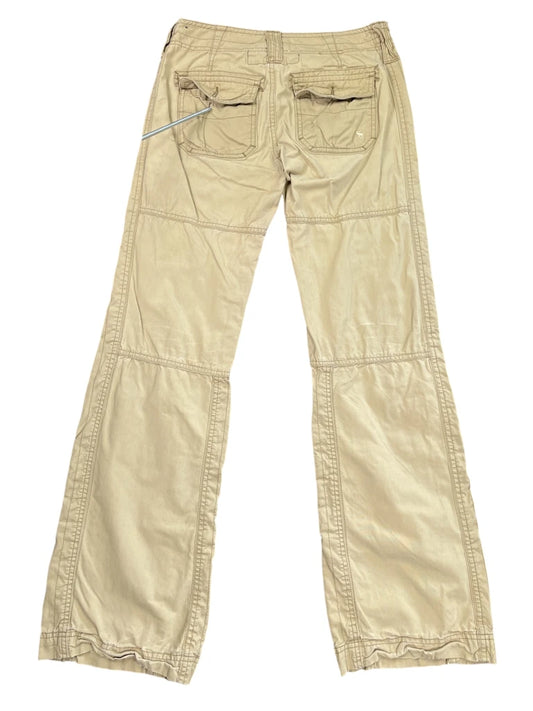Abercrombie Olive Green Straight-Leg Cargo Pants (XS)