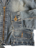 garage mood – cropped denim coat (M?)