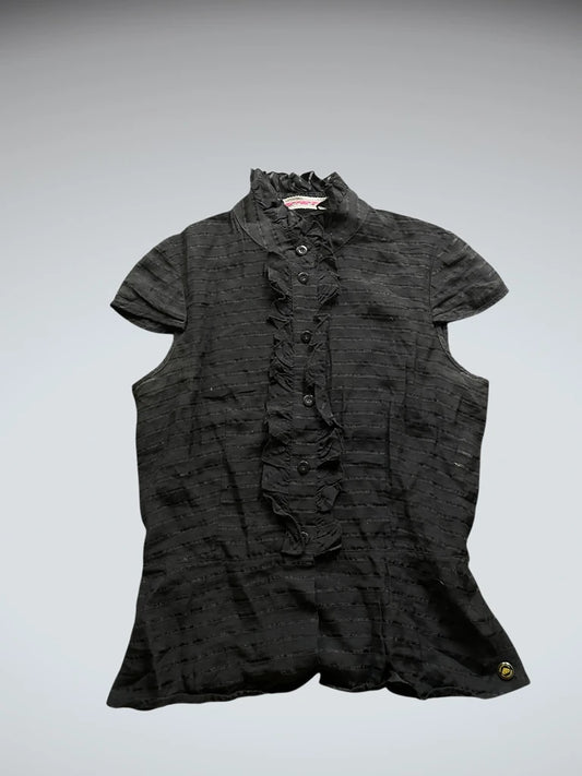 Gothic Ruffle Shirt (S)