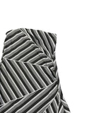 Black Asymmetric Skirt (XXS)