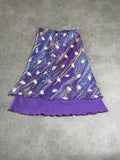 purple mesh skirt ((N/A) probably M)