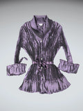 Agara Purple Elegant Dress (M)