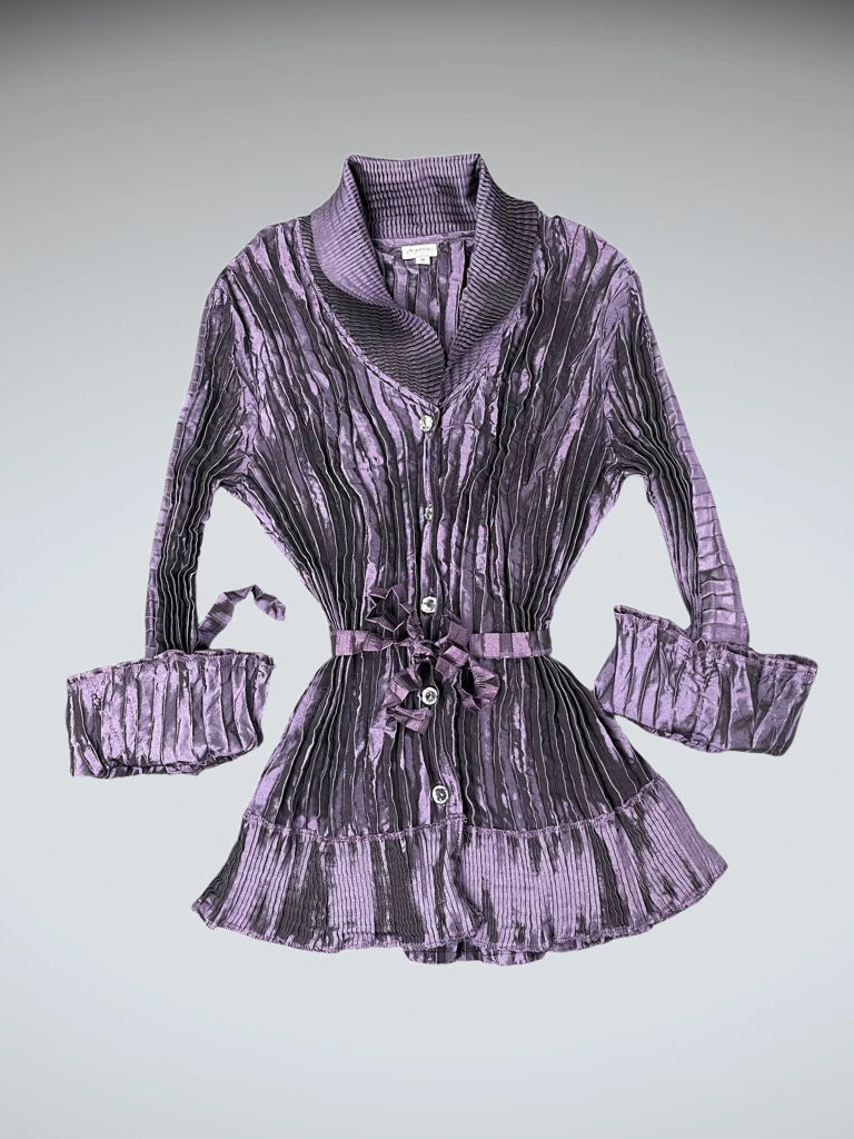 Agara Purple Elegant Dress (M)