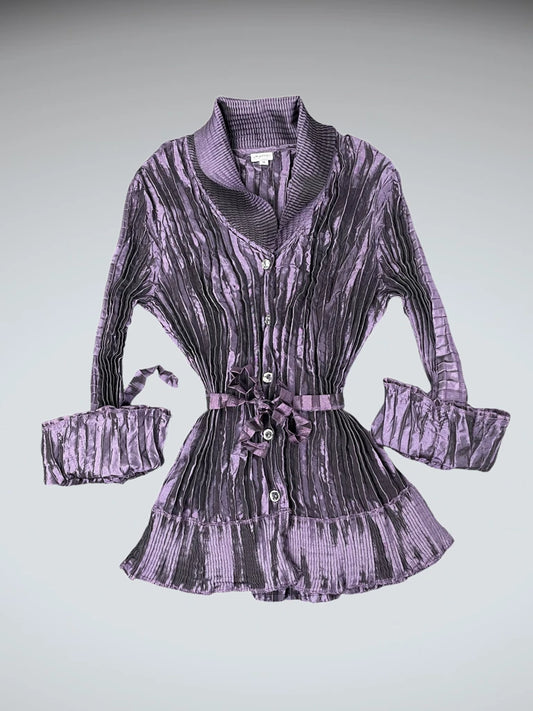 Agara Purple Elegant Dress (M)