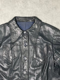 Black Leather Coat