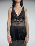mesh seethrough top (M)