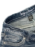 Ariya Jeans Distressed Vintage Denim Hotpants (M)
