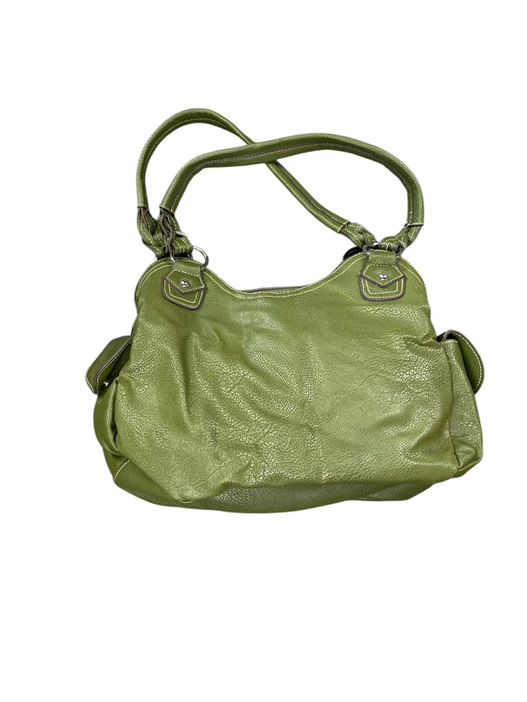 Rosetti Green Pleated Front Bag (ONESIZE)