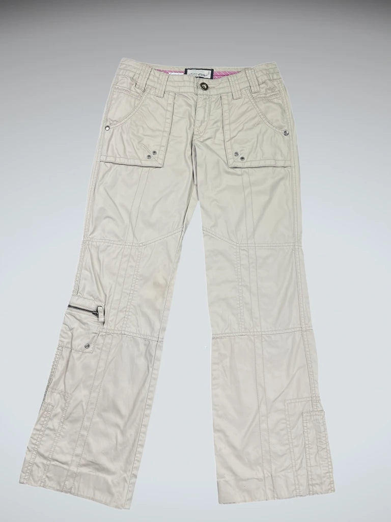 Esprit Beige Wide-Leg Pants (S)