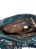Aldo Blue Pocket Zip Handbag (ONESIZE)
