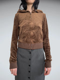 juicy couture crop hoodie (S)