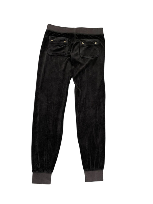 Juicy Couture Black Velour Pants (XS)