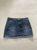 2000s guess rhinestones skirt