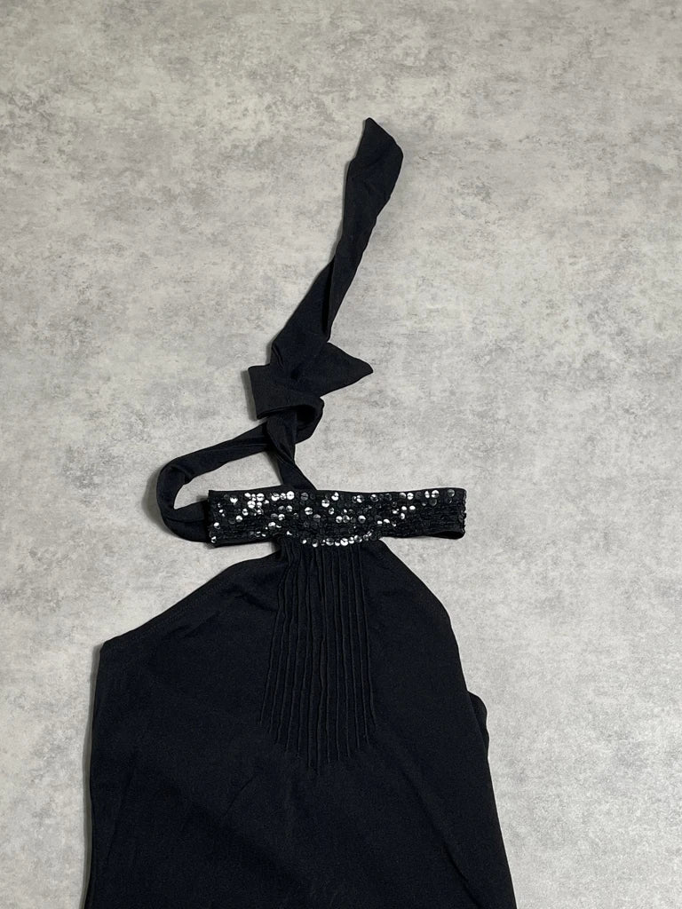 black top with neck string (M)