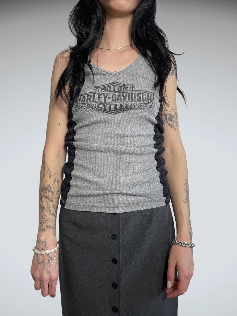harley davidson tank top (S)