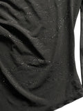 One-Shoulder Glitter Top (S)