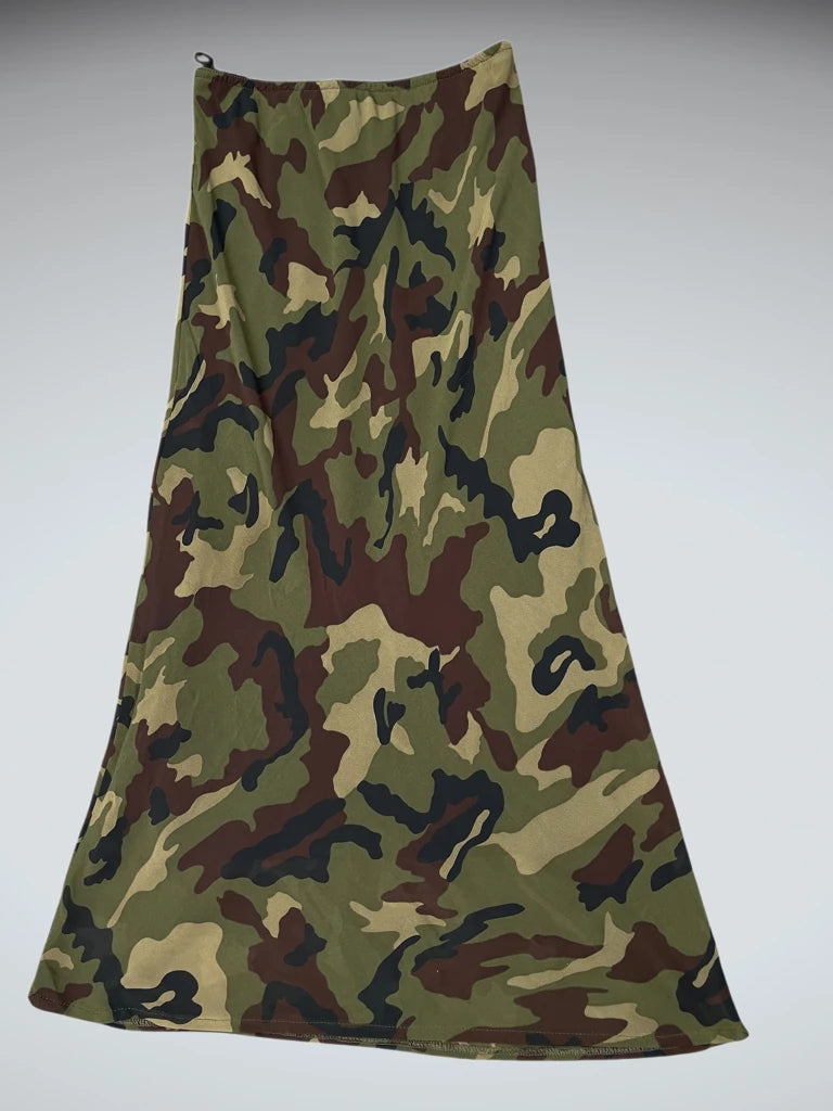 Black military-inspired skirt by Forecast (S)