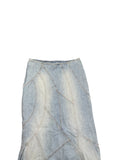 Free People Light Blue Bohemian Skirt (S)
