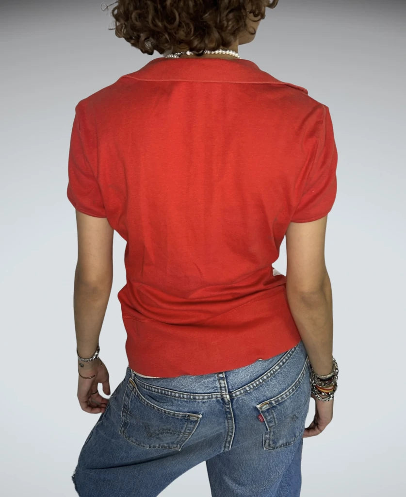 Short-sleeved sporty jacket