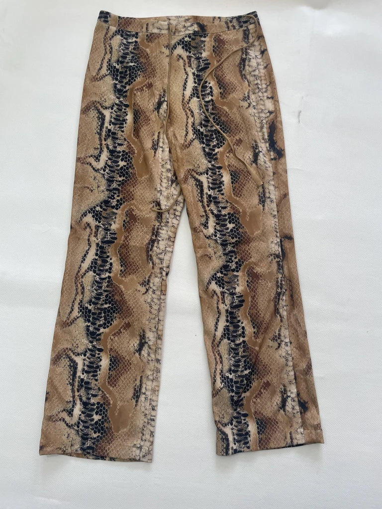 2000s leopard print pants