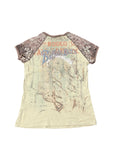 Rhinestone buffalos bills top (M)