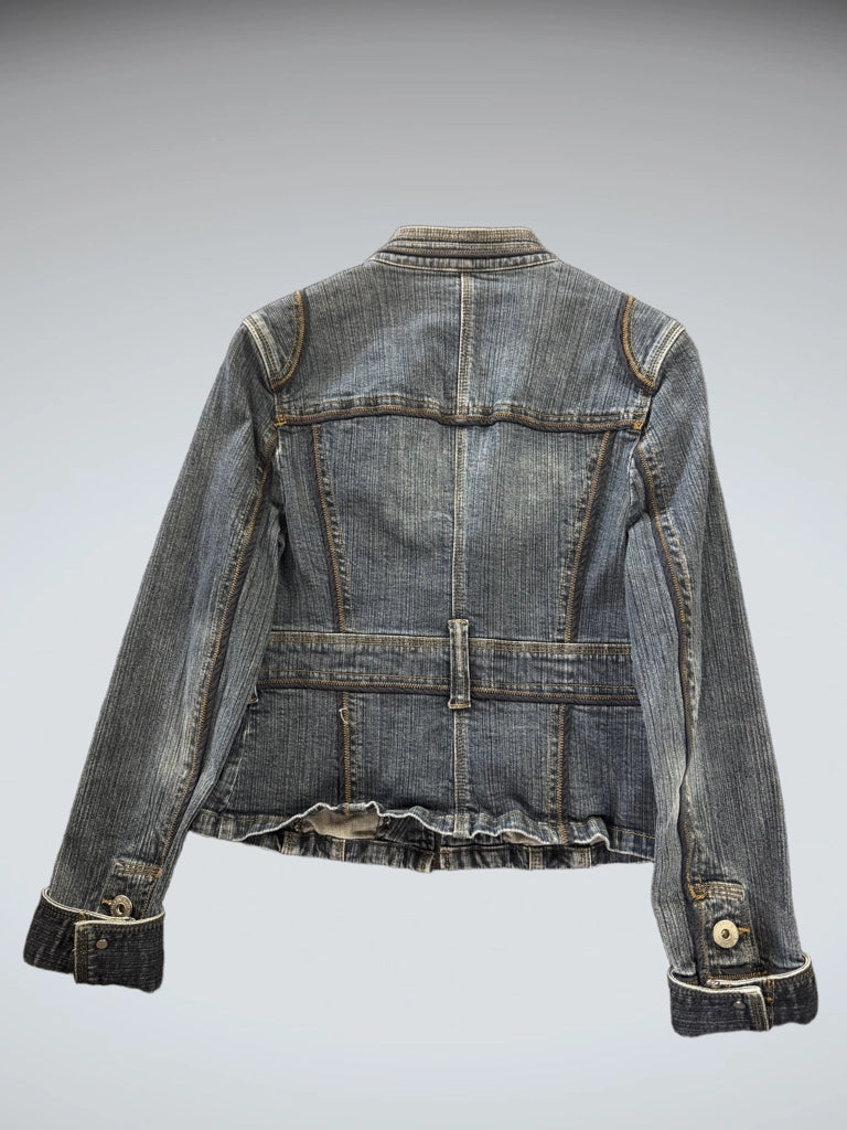 Vintage Blue Denim Jacket Women (S)