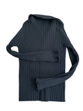 dark Lines – slim fit knitwear (L)