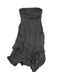 Midnight Grace Fitted Black Dress (S)