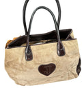 Juicy Couture Beige Floral Tote Bag (ONESIZE)