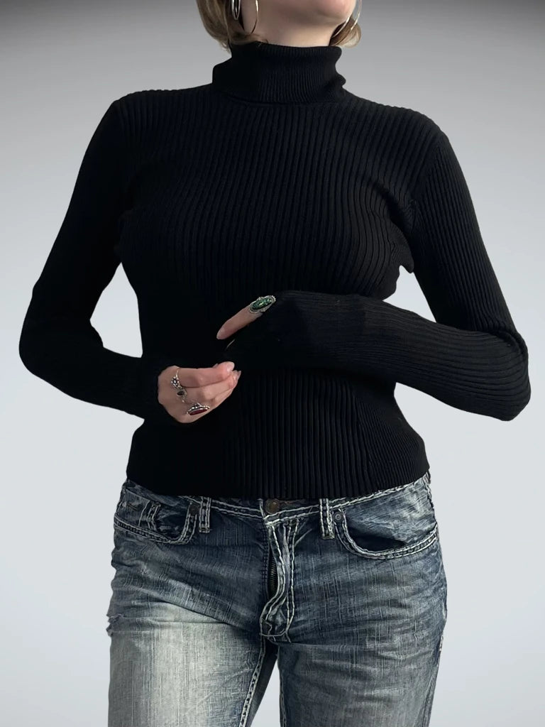 shadow skin – slim rib rolli (L)