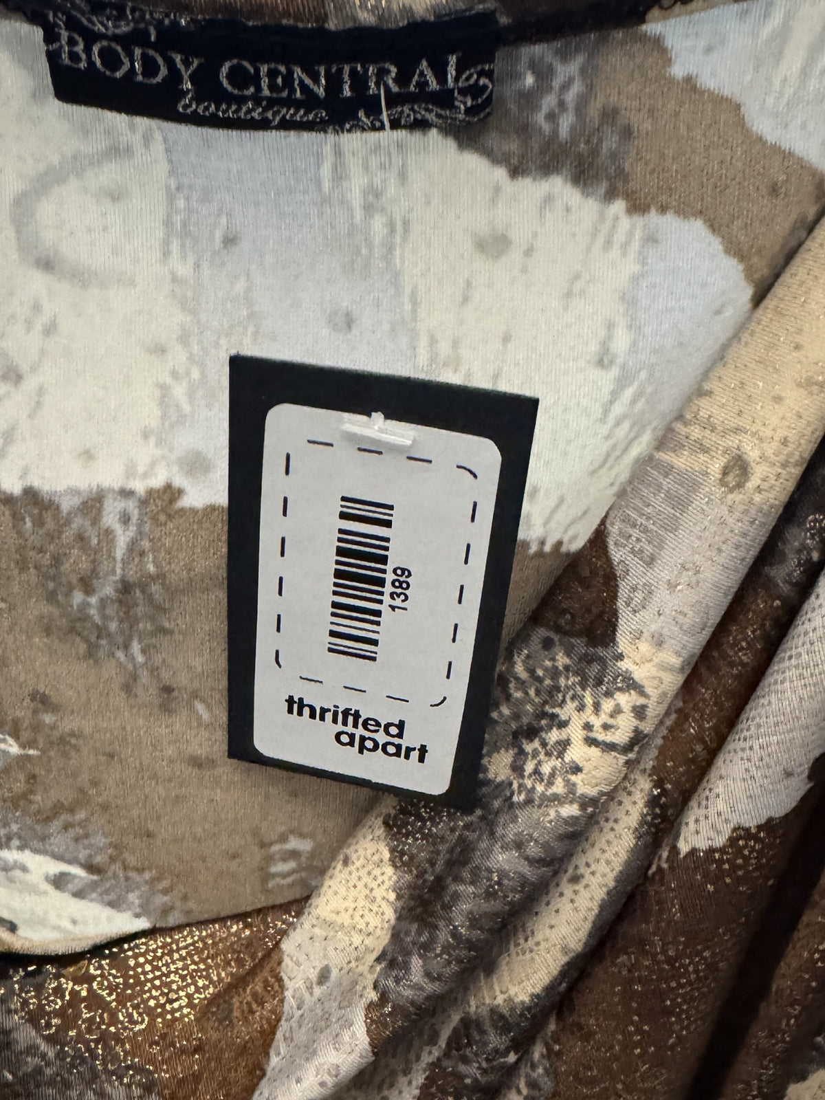 Hangtag mit Seriennummer