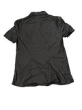 Lacoste Black Cotton Button-Up Shirt (S)