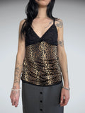jaguar print top (S)