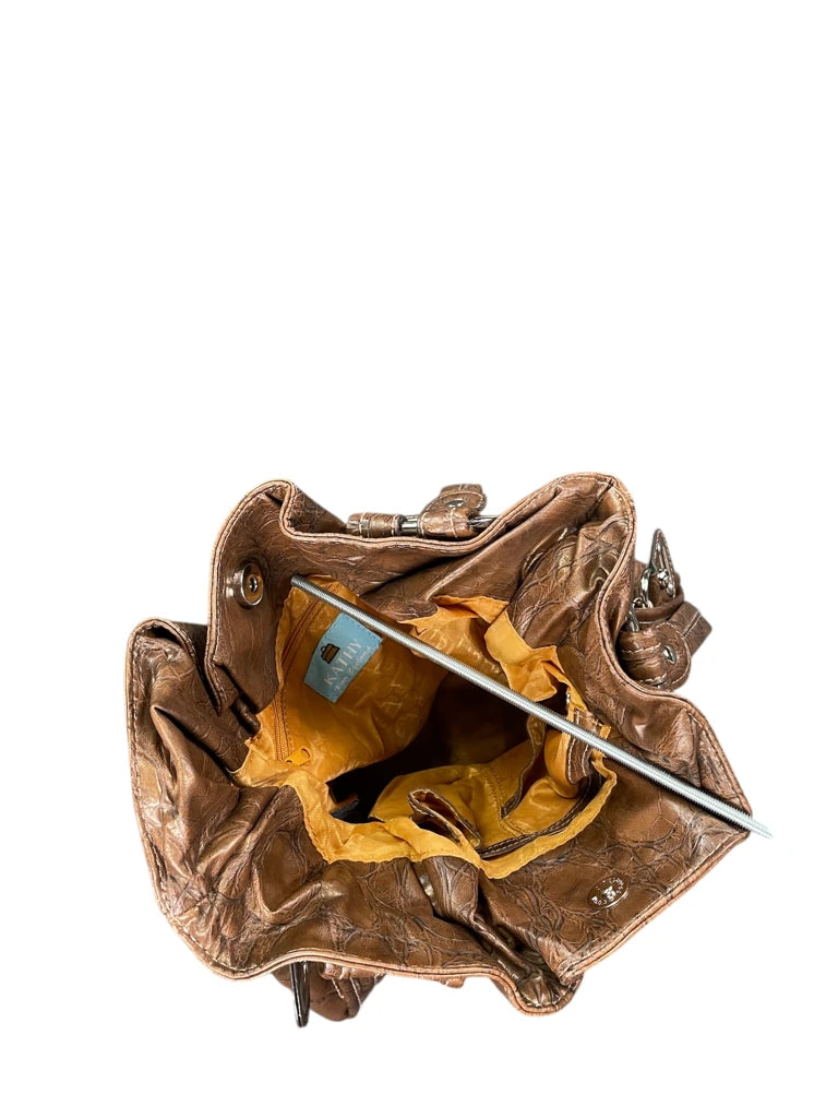 VKZ Kathy Bronze Croc Effect Bag (ONESIZE)