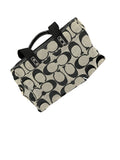 Coach Grey Monogram Zip Tote (ONESIZE)