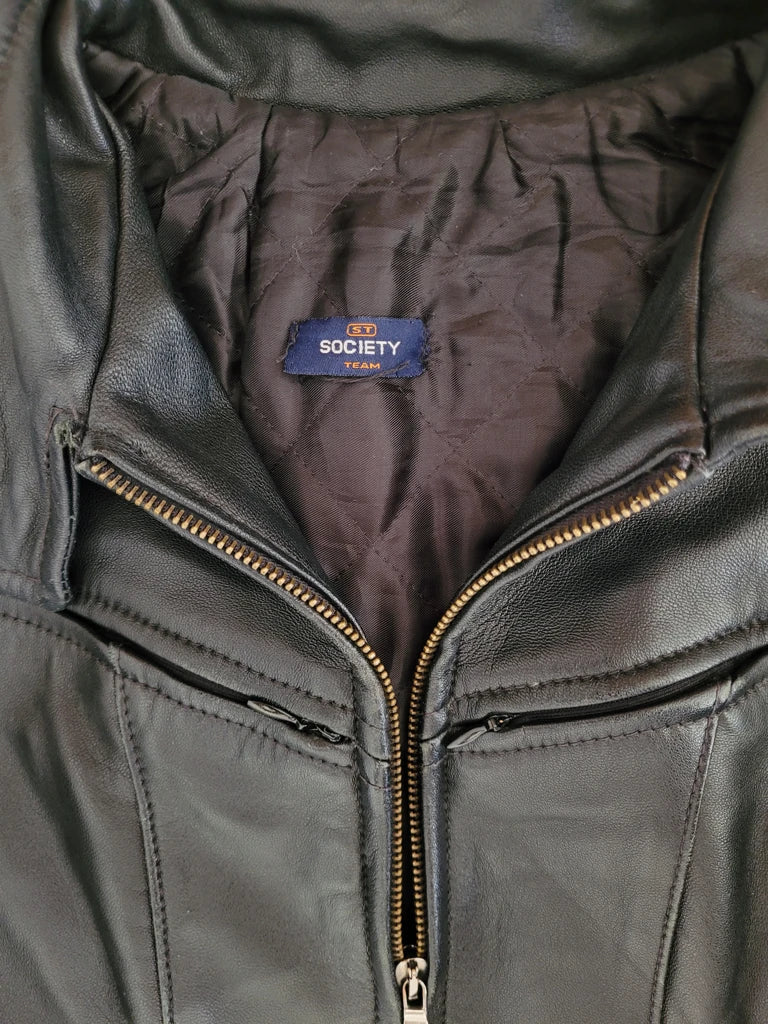 Leather jacket