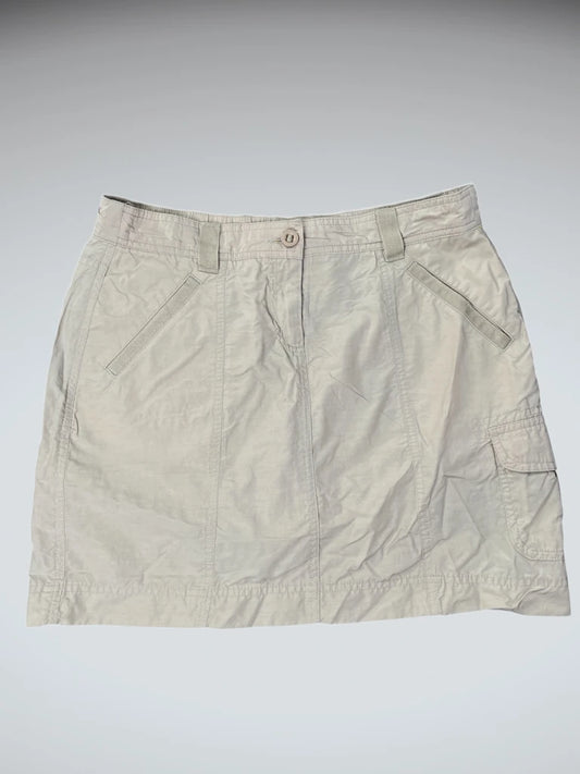 Lands’ End Beige Chino Skirt (L)