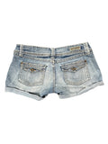pocket style denim hotpants (M)