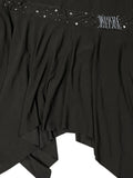 Midnight Sparkle Handkerchief Skirt (XL)