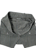 black pinstripe corset vest (S)
