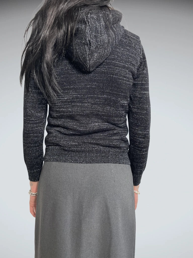 guess sweatshirt with fur (S)