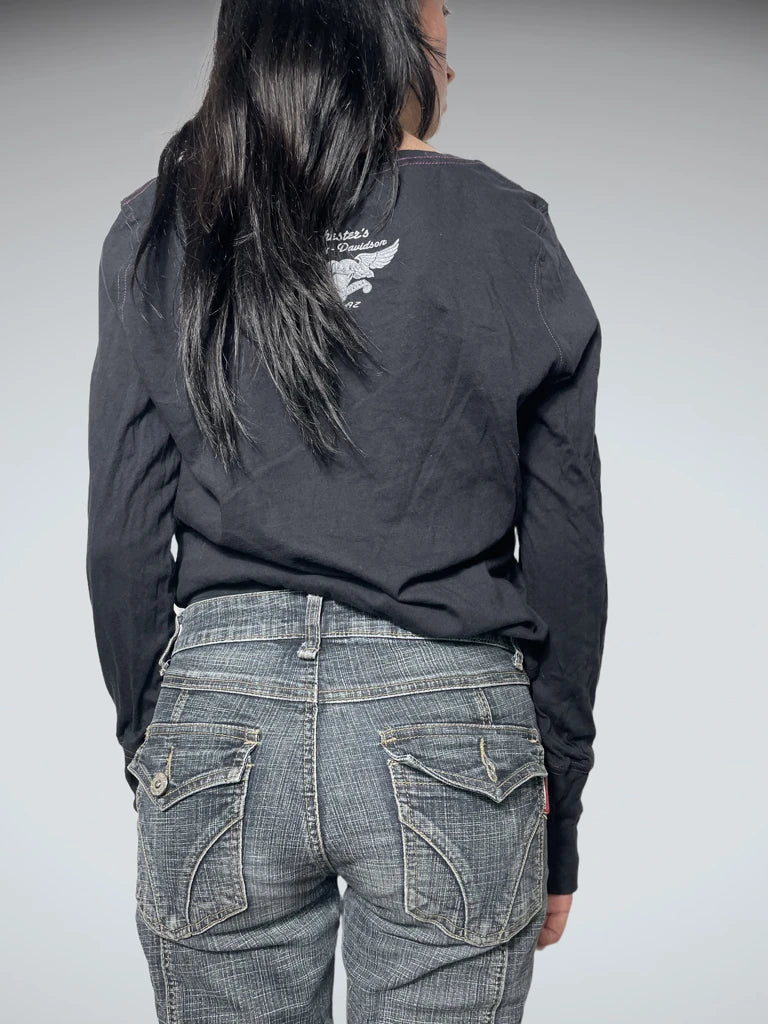 harley davidson long sleeve top