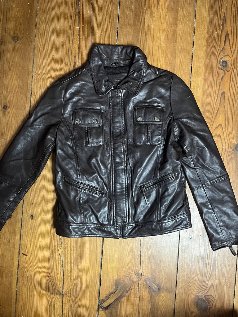 Dark Brown Leather Jacket