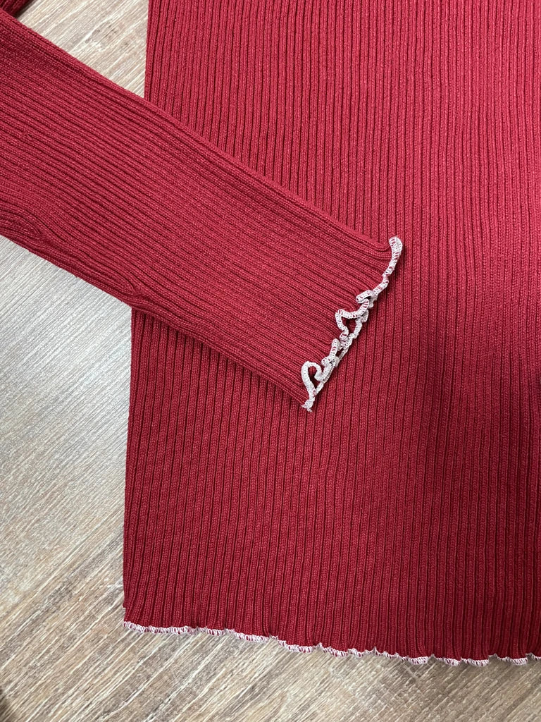 Red sweater